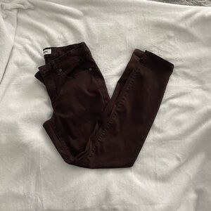 Sonoma Soft Brown Skinny Jeans Size 8